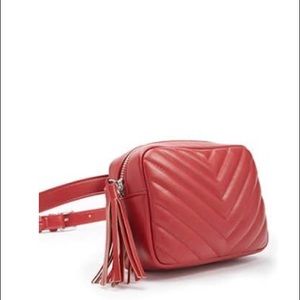 Chevron quilted Fanny pack